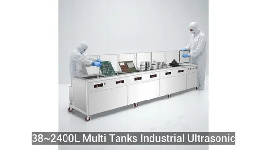 38~2400L Multi Tanks Industrial Ultrasonic Cleaner Cleaning Machine/Equipment
